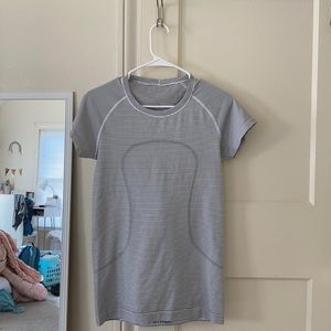 Lululemon Striped Swiftly Tech 2.0 Short Sleeve 8